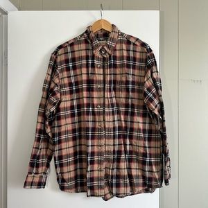 Vintage Plaid Flannel XL
